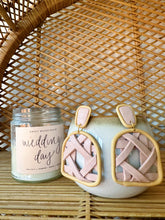 Load image into Gallery viewer, ONE OF A KIND- ‘ Eloise Rose Basket Earrings’