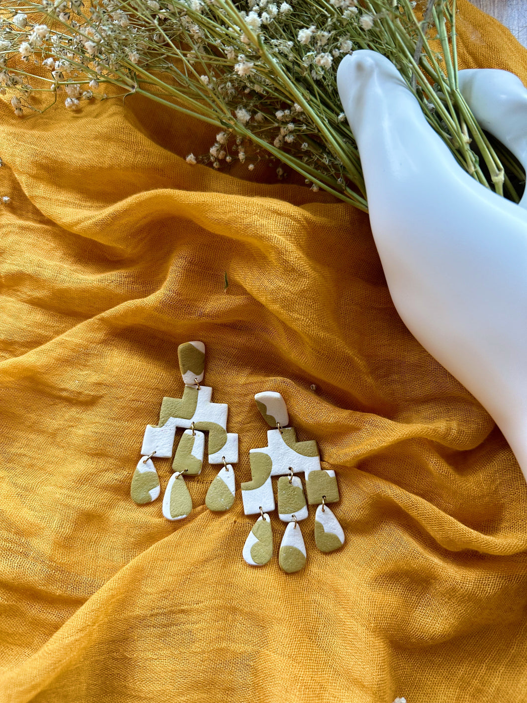 ONE OF A KIND- Matcha  Cow print